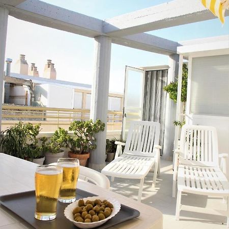 La Perla Apartment, Paradis Park, La Pineda - Atico 1ª Linea - Solarium - Wifi - Piscina Eksteriør billede