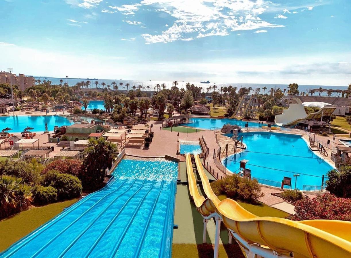La Perla Apartment, Paradis Park, La Pineda - Atico 1ª Linea - Solarium - Wifi - Piscina Eksteriør billede